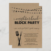 Invitation du parti de quartier (Devant / Derrière)