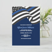 Invitation du parti de retraite de la police (Debout devant)