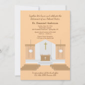 Invitation du parti de retraite de l'église (Devant)