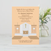 Invitation du parti de retraite de l'église (Debout devant)