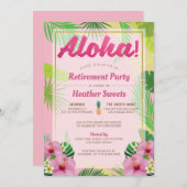 Invitation du parti de retraite de Luau (Devant / Derrière)