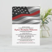 Invitation du parti de retraite des pompiers (Debout devant)