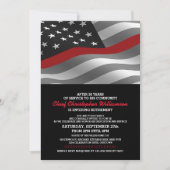 Invitation du parti de retraite des pompiers (Devant)