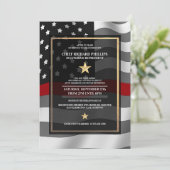 Invitation du parti de retraite des pompiers (Debout devant)