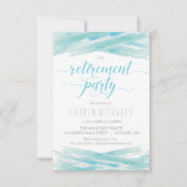 Invitation du parti de retraite - Élégant petit In (Devant)