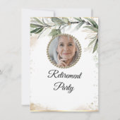 Invitation du parti de retraite Eucalyptus (Dos)