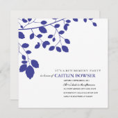 Invitation du Parti de retraite Feuille de la Mari (Devant / Derrière)