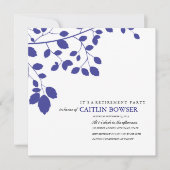 Invitation du Parti de retraite Feuille de la Mari (Devant)