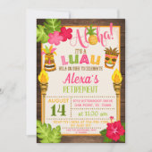 Invitation du parti de retraite Luau (Devant)