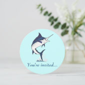 Invitation du parti de retraite : Marlin bleu Atla (Debout devant)