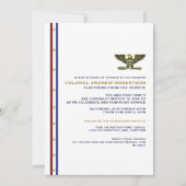 Invitation du Parti de retraite militaire (Devant)