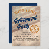 Invitation du Parti de retraite militaire (Devant / Derrière)