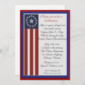 Invitation du Parti de retraite militaire (Devant / Derrière)