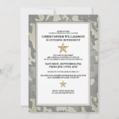 Invitation du Parti de retraite militaire (Devant)