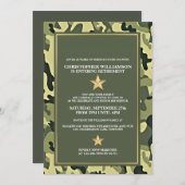 Invitation du Parti de retraite militaire (Devant / Derrière)