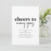 Invitation du parti de retraite pendant de nombreu (Debout devant)