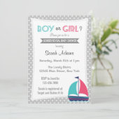 Invitation du parti de révélation de sexe masculin (Debout devant)