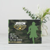 Invitation du Parti de style militaire (Debout devant)