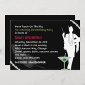 Invitation du parti des années 20 (Devant / Derrière)