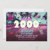 Invitation du parti des années 2000 (Devant)