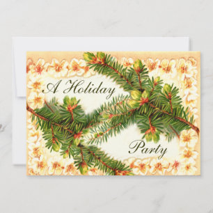 Invitation du Parti des Blossoms Orange