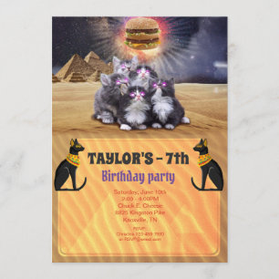 Invitation du Parti des chats égyptiens