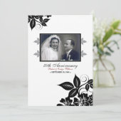 Invitation du Parti des fleurs (noir) (Debout devant)