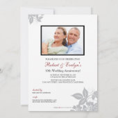 Invitation du Parti des fleurs (noir) (Dos)