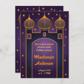 Invitation du parti des nuits arabes 3 (Devant / Derrière)