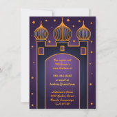 Invitation du parti des nuits arabes 3 (Dos)