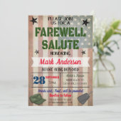 Invitation du parti des soldats d'adieu (Debout devant)