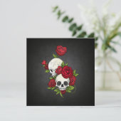 Invitation du parti Dia de los Muertos (Debout devant)