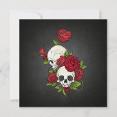 Invitation du parti Dia de los Muertos (Devant)