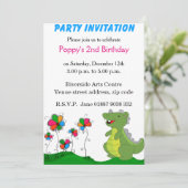 Invitation du parti Dinosaur (Debout devant)