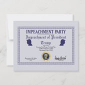 Invitation du parti d'opposition Trump (Devant)