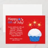 Invitation du Parti du 4 juillet (Devant / Derrière)