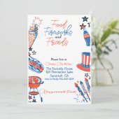 Invitation Du Parti Du 4 Juillet (Debout devant)