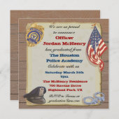 Invitation du parti du policier (Devant / Derrière)