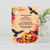 Invitation du parti Éffrayant Halloween (Debout devant)