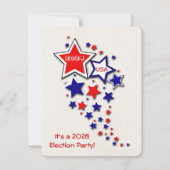 Invitation du parti électoral 2028 (Devant)