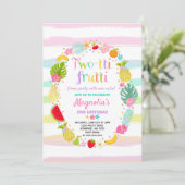 Invitation du Parti Frutti à deux tti 2e fête d'an (Debout devant)