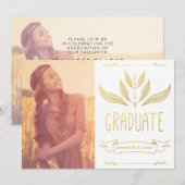 INVITATION DU PARTI GOLD GRADUATION 2014 (Devant / Derrière)