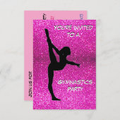 Invitation du parti Gymnastique (Devant / Derrière)