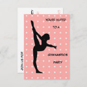 Invitation du parti Gymnastique (Devant / Derrière)