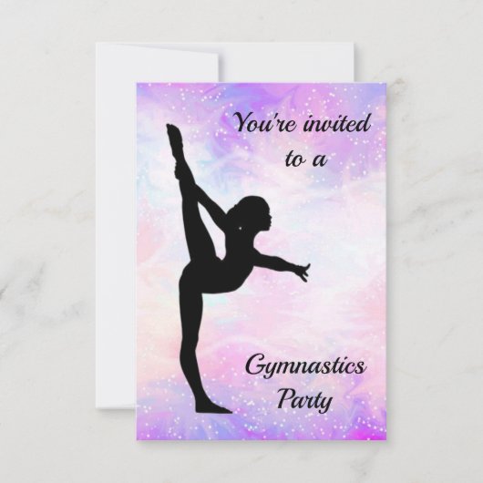 Invitation du parti Gymnastique (Devant)