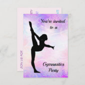 Invitation du parti Gymnastique (Devant / Derrière)