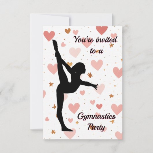 Invitation du parti Gymnastique (Devant)