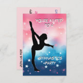 Invitation du parti Gymnastique (Devant / Derrière)