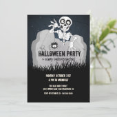 Invitation du parti Halloween (Debout devant)