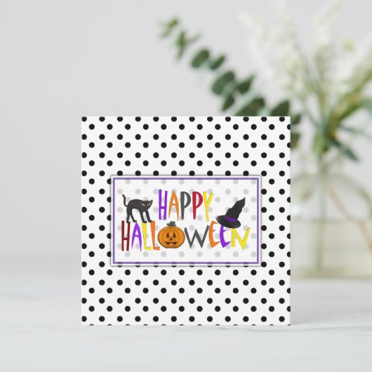 Invitation du parti Halloween (Debout devant)